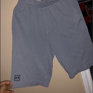 under armour grey shorts